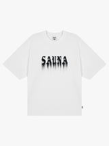 Sauna - Ghost Tee in White