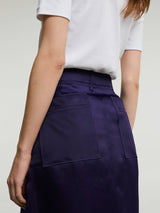 Khaite - Lucian Skirt in Amethyst