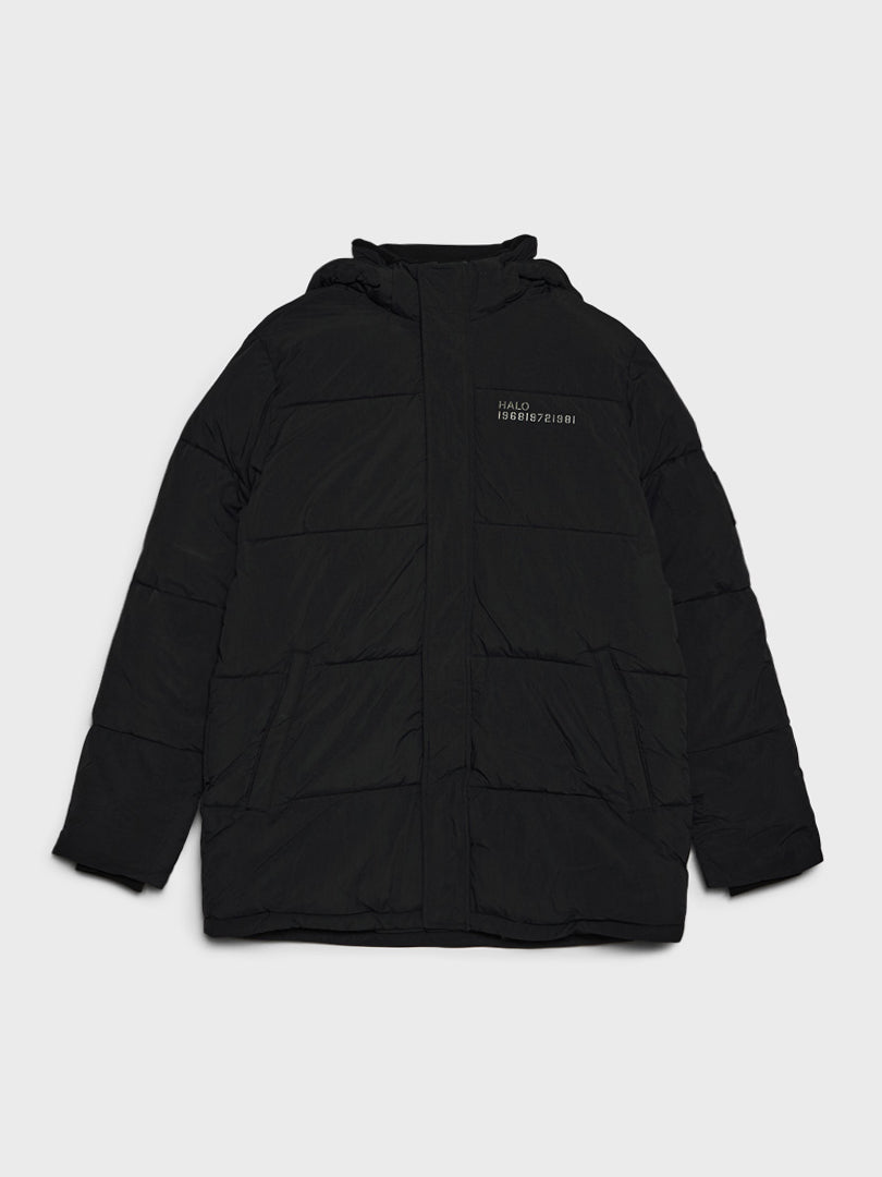 Halo - Thermolite Puffer Jacket in Black