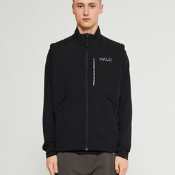 Halo - Insulated Tech Vest in Black