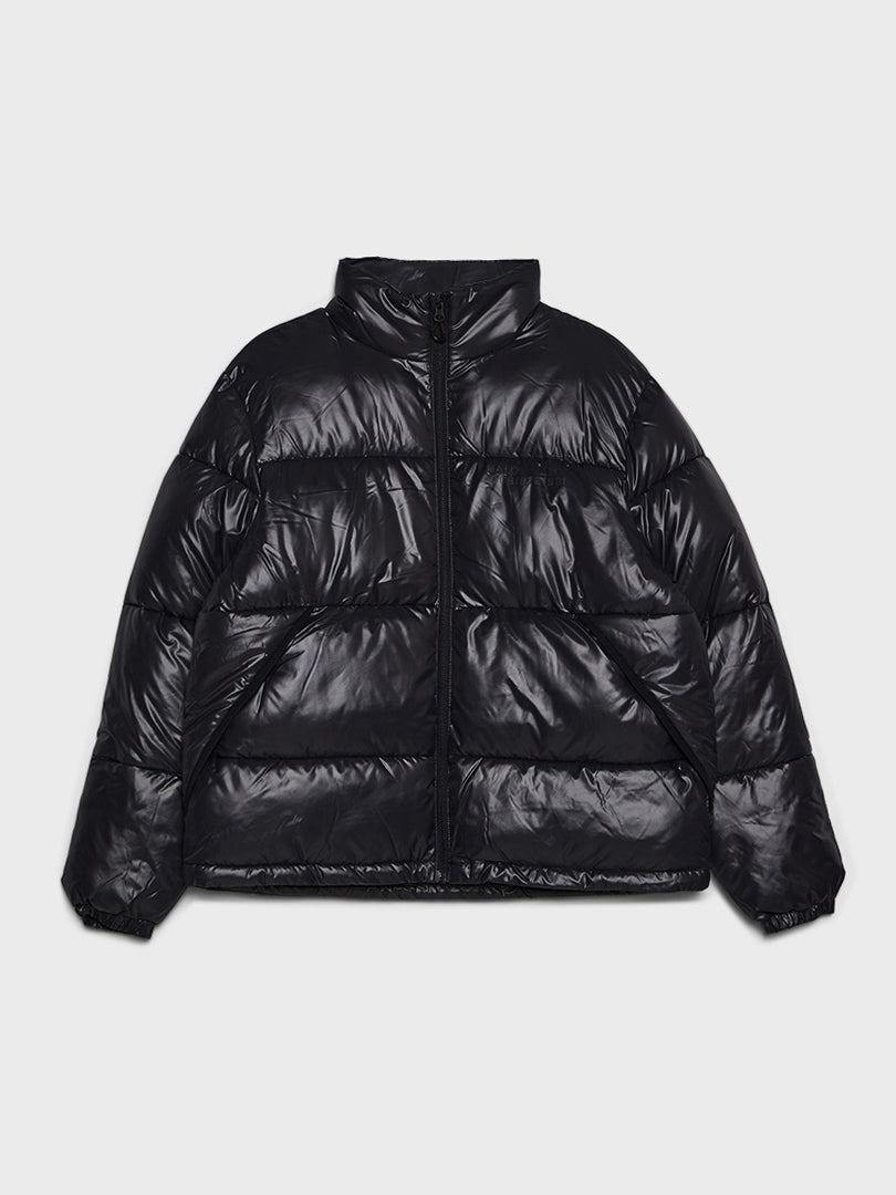 HALO - Boxy Thermolite Puffer Jacket in Black