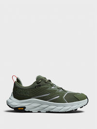 Hoka One One - U Anacapa Low GTX WTAPS Sneakers in Clover and Glacier Grey