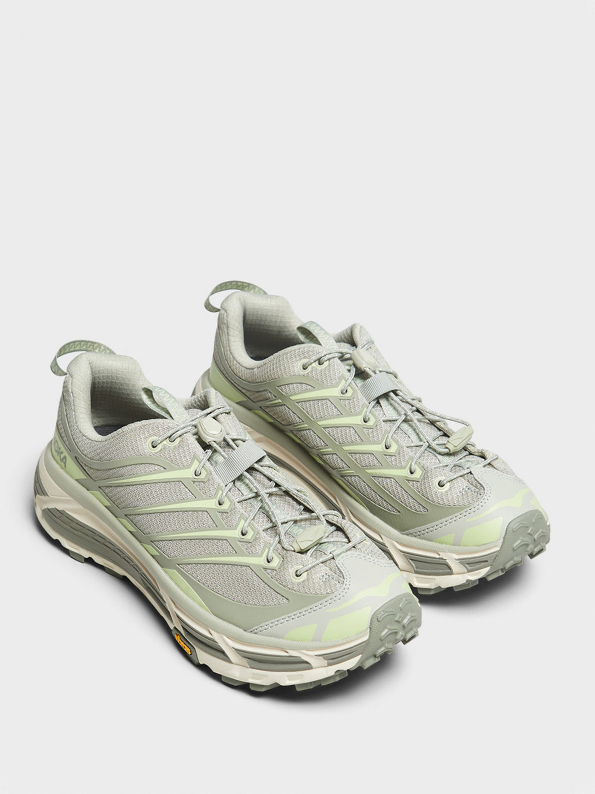 Mafate Three2 Sneakers in Grey and Green