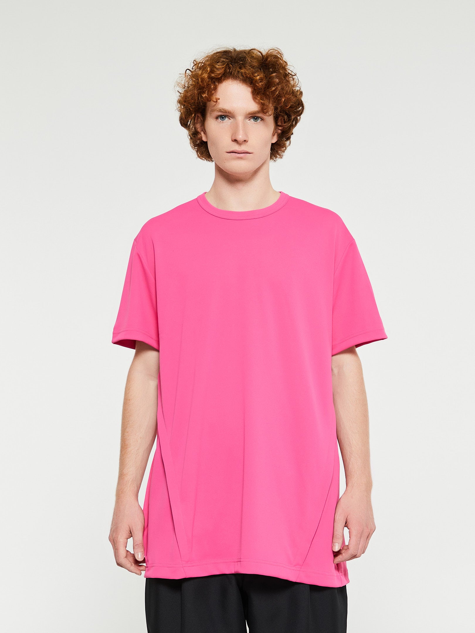 Comme des Garçons Homme Plus - T-Shirt in Pink