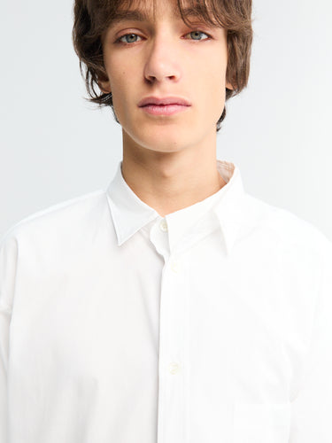 Comme des Garçons Homme Plus - Shirt in White