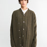 Comme des Garçons Homme Plus - Cardigan vest Sweater in Top Khaki