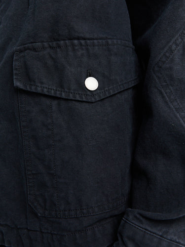 Comme des Garçons Homme - Cotton Zip Jacket in Black