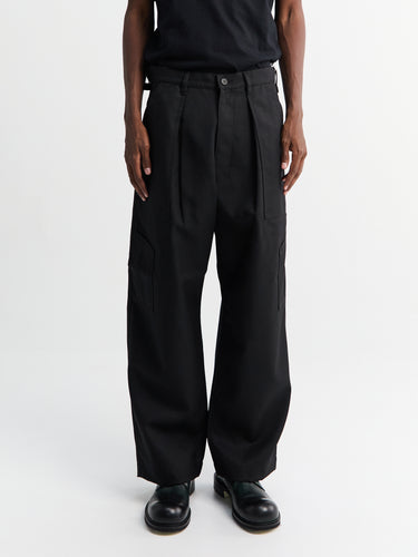 Comme des Garçons Homme - Fatigue Pants in Black