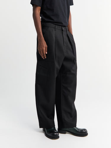 Comme des Garçons Homme - Fatigue Pants in Black