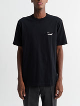 Comme des Garçons Homme - Chest Logo T-Shirt in Black