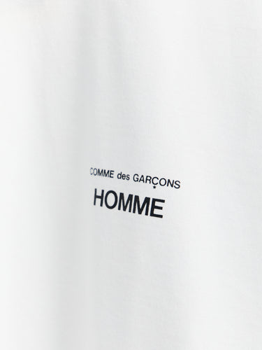 Comme des Garçons Homme - Chest Logo T-Shirt in White