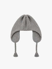 Horses - Tweed Beanie in Cloudy