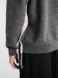 Comme des Garçons Homme - Men's Sweater in Charcoal