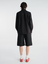 Comme des Garçons Homme Plus - Men'S Shirt in Black X Black