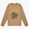 Sauna - Hound LongSleeve T-Shirt in Washed Beige