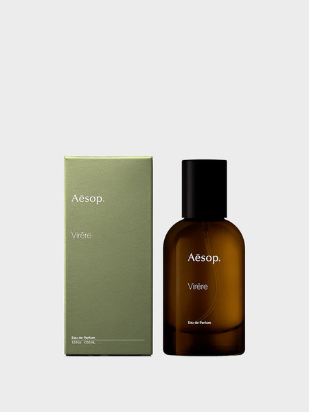 Aesop Virère Eau de Parfum 50ml 箱入り Virēre Eau de Parfum | Citrus, Green and Woody Notes | Aesop