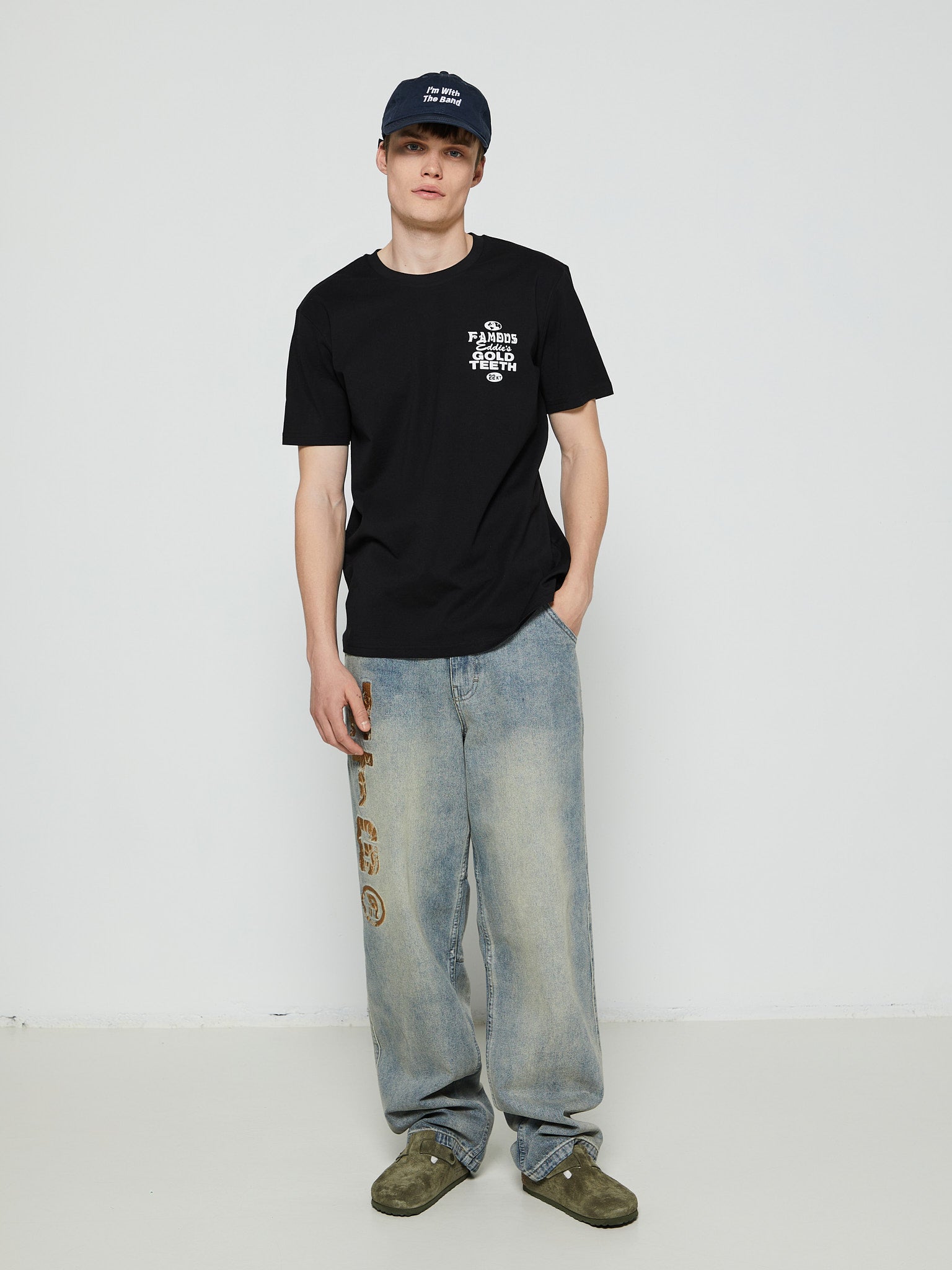 Mouth full of Golds T-Shirt in Black