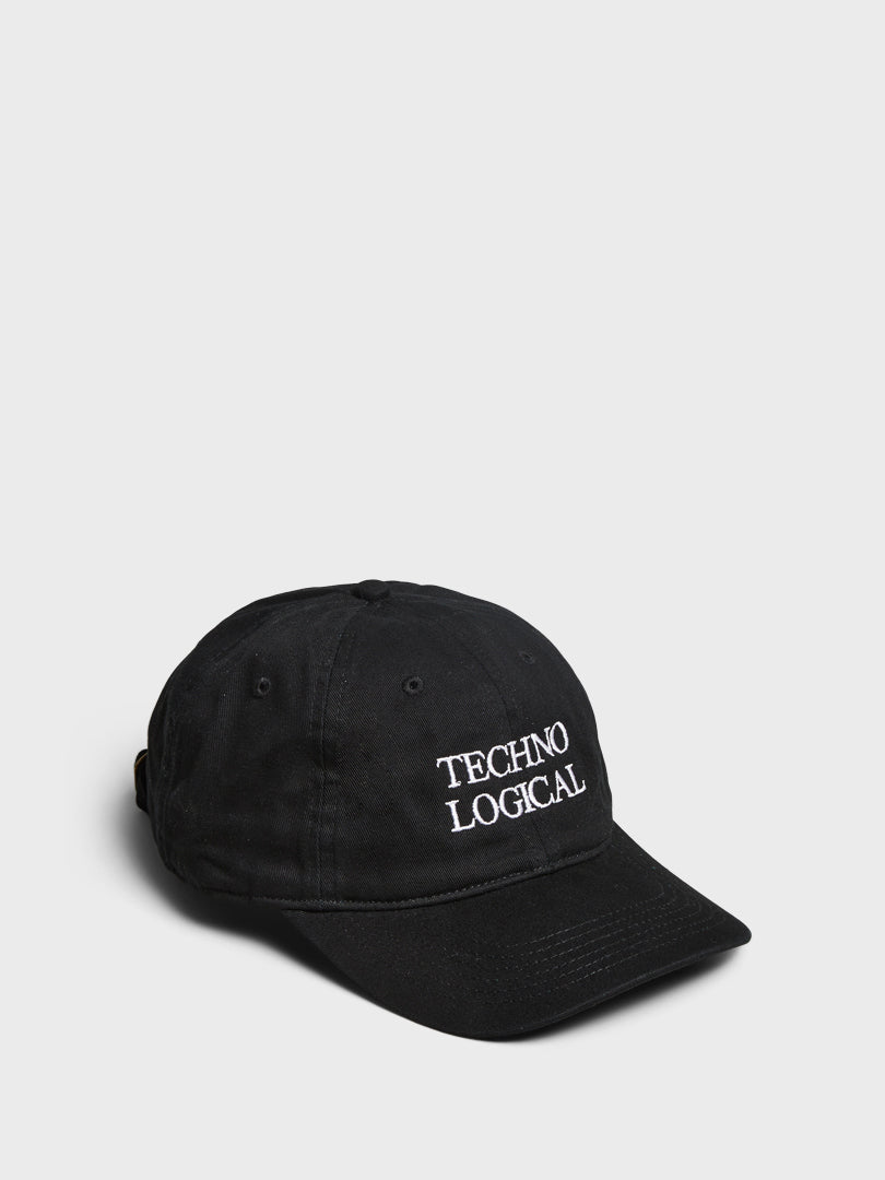 Techno Logical Cap in Black