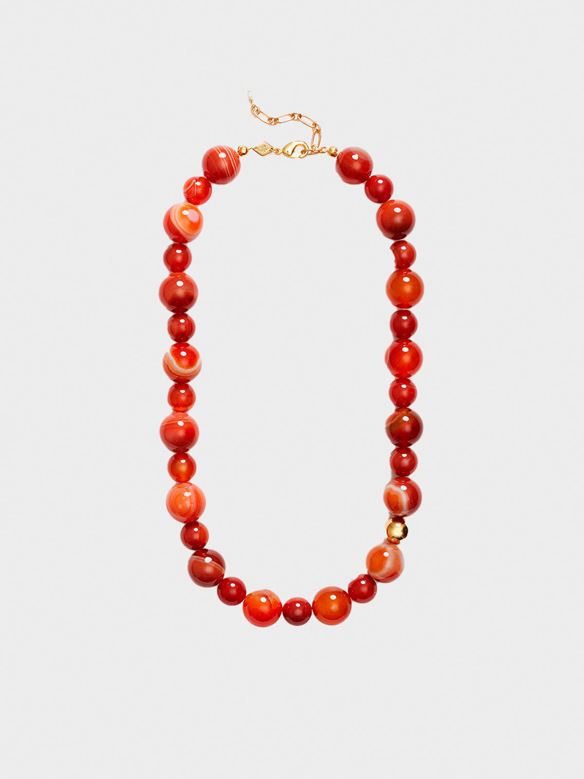 Anni Lu - Caramel Drops Necklace in Gold