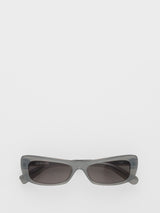 Jacquemus Eyewear - Capri Sunglasses in Metallic Grey, Matt Black and Grey