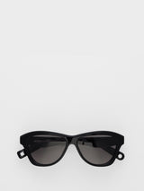 Jacquemus Eyewear - Palmier Sunglasses in Black, Silver and Grey