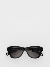 Jacquemus Eyewear - Palmier Sunglasses in Black, Silver and Grey