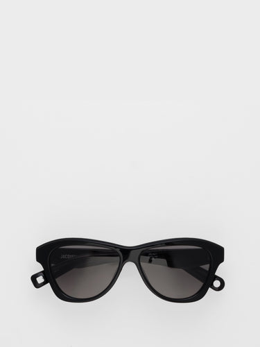 Jacquemus Eyewear - Palmier Sunglasses in Black, Silver and Grey