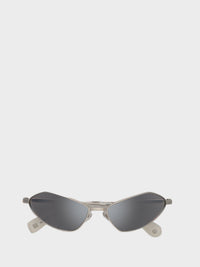 Jacquemus Eyewear - Bambino Metal Sunglasses in Grey Metal