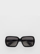 Jacquemus Eyewear - Cabana Sunglasses in Black, Gold and Grey