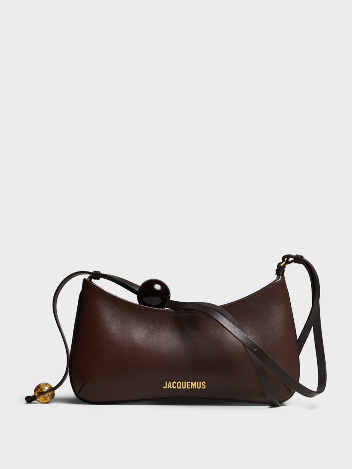 Jacquemus - Le Bisou Perle Bag in Medium Brown