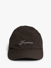 Jacquemus - La Casquette Baluchon in Dark Brown