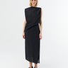 Jacquemus - La Robe Drap Dress in Black