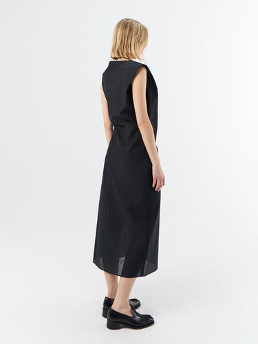 Jacquemus - La Robe Drap Dress in Black