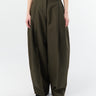 Jacquemus - Le pantalon D'Homme in Dark Khaki