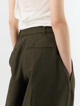 Jacquemus - Le pantalon D'Homme in Dark Khaki