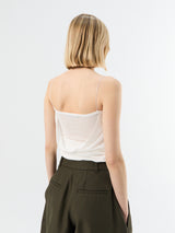 Jacquemus - La Maille Plumetis top in Off White