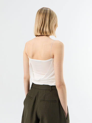 Jacquemus - La Maille Plumetis top in Off White