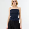 Jacquemus - La Maille Plumetis top in Dark Navy