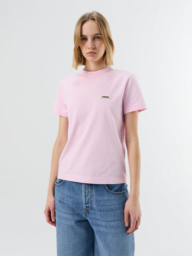 Jacquemus - Le T-shirt Gros Grain Mc in Pink