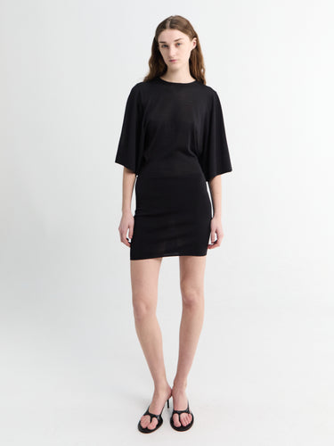 Jacquemus - La Robe Maille Mananco in Black