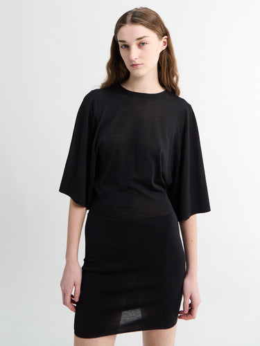 Jacquemus - La Robe Maille Mananco in Black