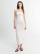 Jacquemus - La Robe Maille Plumetis in Off White