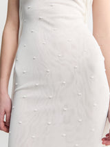 Jacquemus - La Robe Maille Plumetis in Off White