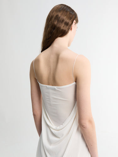Jacquemus - La Robe Maille Plumetis in Off White
