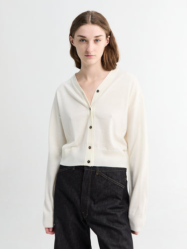 Jacquemus - Cardigan in Off White