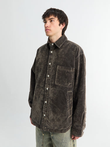 Jacquemus - La Chemise Boulanger in Khaki