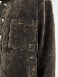 Jacquemus - La Chemise Boulanger in Khaki