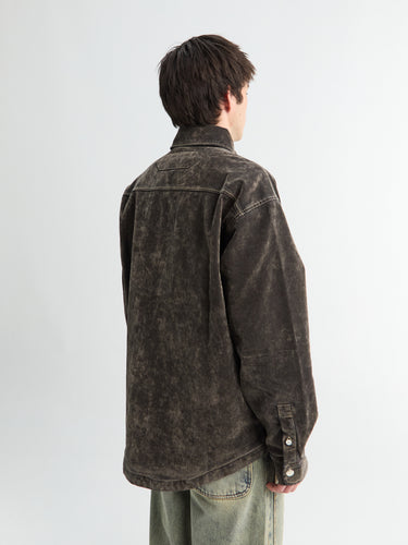 Jacquemus - La Chemise Boulanger in Khaki