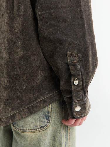 Jacquemus - La Chemise Boulanger in Khaki