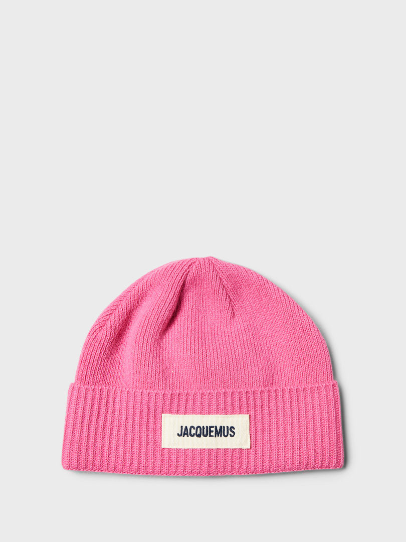 JACQUEMUS - Le Bonnet Jacquemus Beanie in Multi Pink